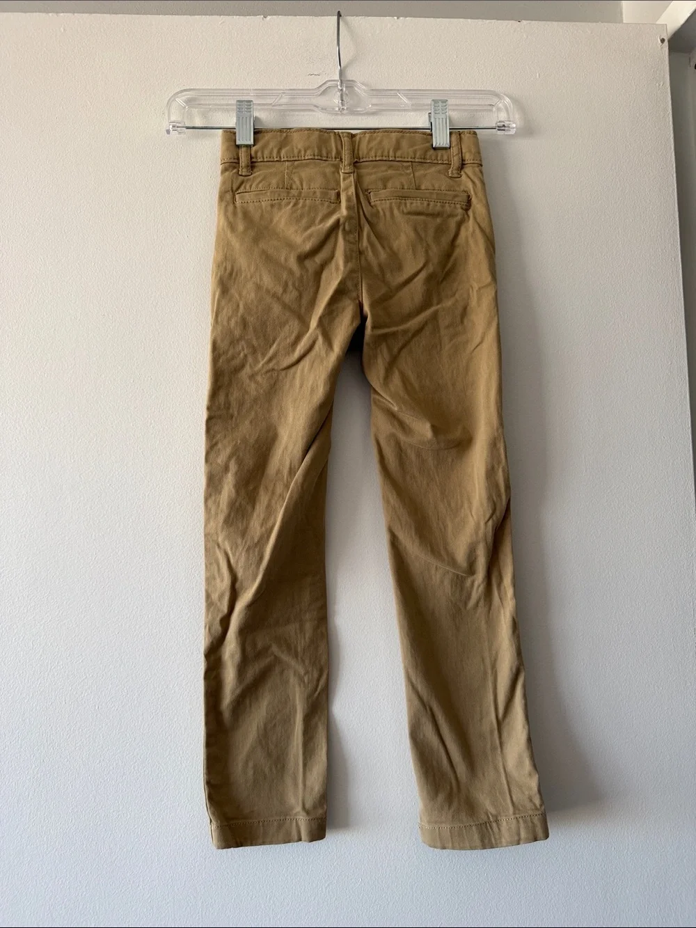 The Children’s Place Boys Slim Chino Pants Lot of 2 Khaki Tan Black Size 6 Slim